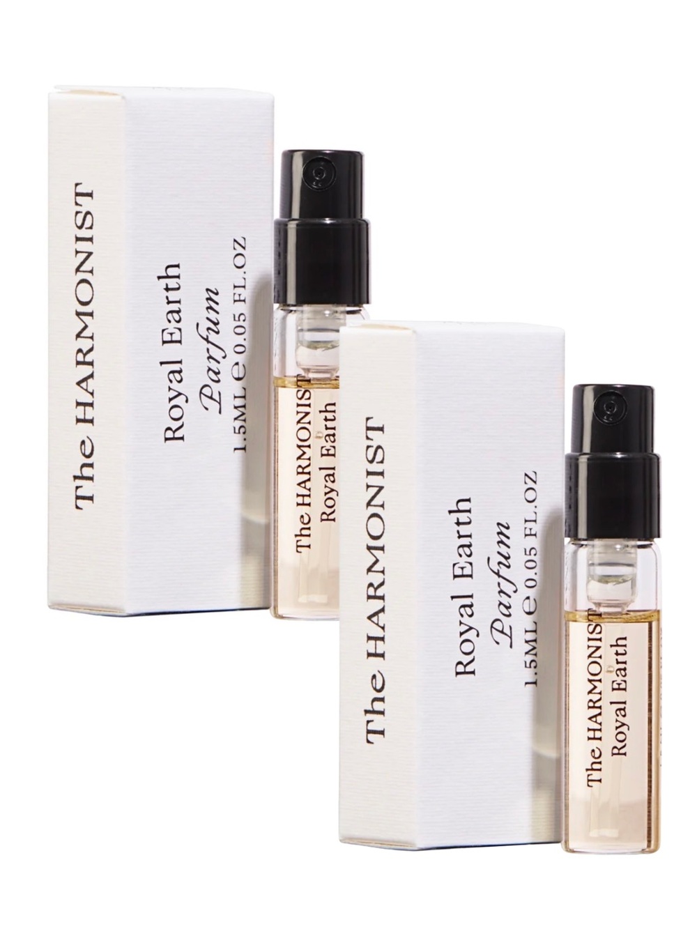 The Harmonist ROYAL EARTH Parfum 2PK NEW IN BOX Tester